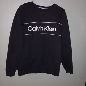 Calvin Klein Collection Black Crewneck Sweater